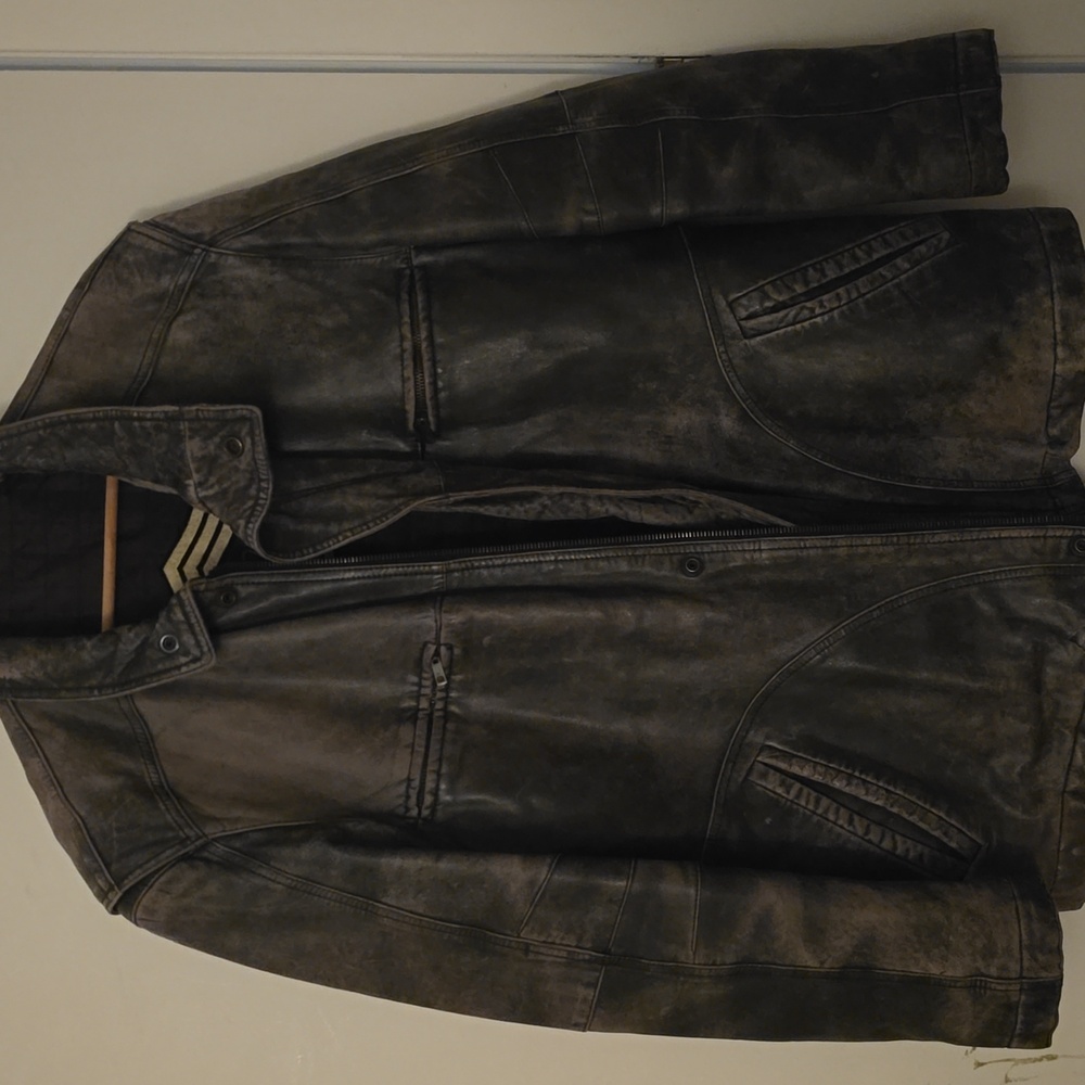 Vibtage Leather Coat